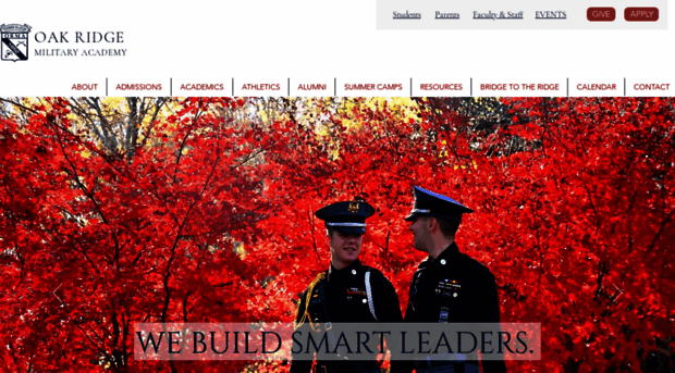 oakridgemilitary.com