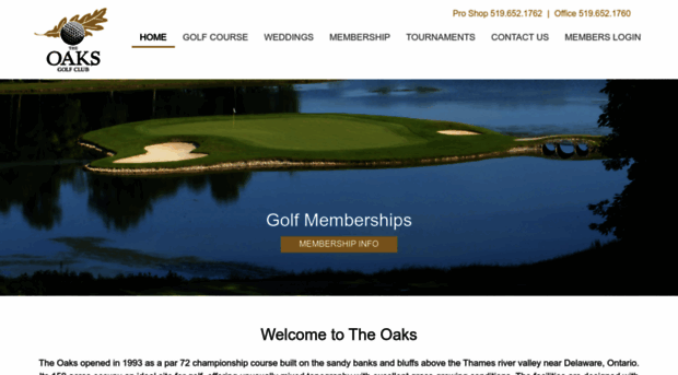 oaksgolf.com