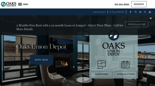 oaksuniondepot.com