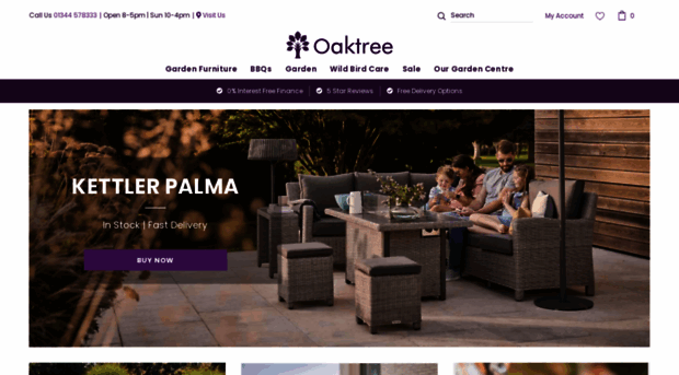 oaktreegardencentre.com