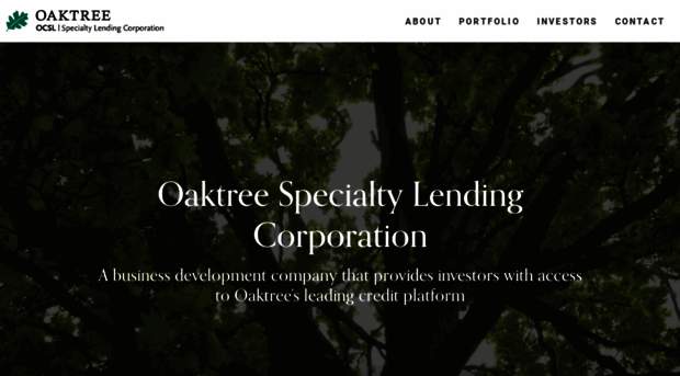 oaktreestrategicincome.com