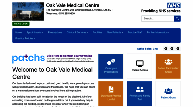 oakvalemedicalcentre.co.uk