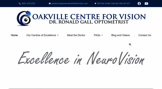 oakvillecentreforvision.com