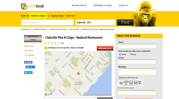 oakvillefishchips.goldbook.ca