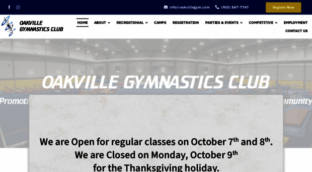 oakvillegym.com