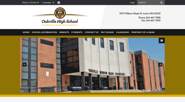 oakvillehigh.mehlvilleschooldistrict.com