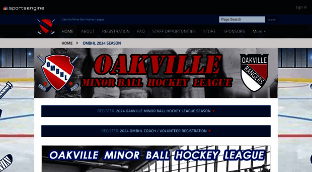 oakvilleminorballhockey.com