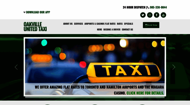 oakvilleunitedtaxi.com