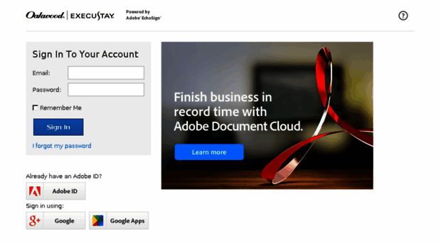 oakwood.echosign.com