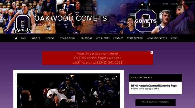 oakwoodathletics.com