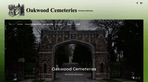 oakwoodcemeteries.com