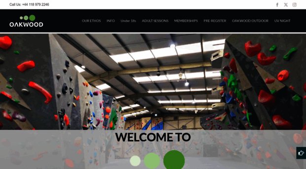 oakwoodclimbingcentre.com