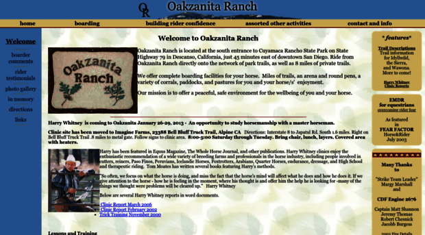 oakzanitaranch.com