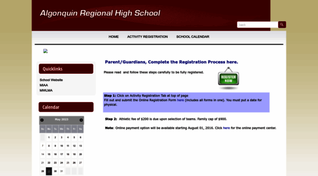 oaralgonquinregionalhs-portal.rschooltoday.com