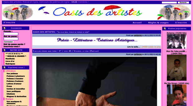 oasisdesartistes.org