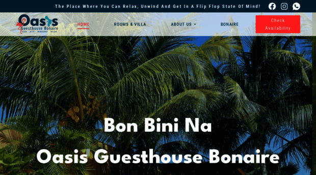 oasisguesthousebonaire.com