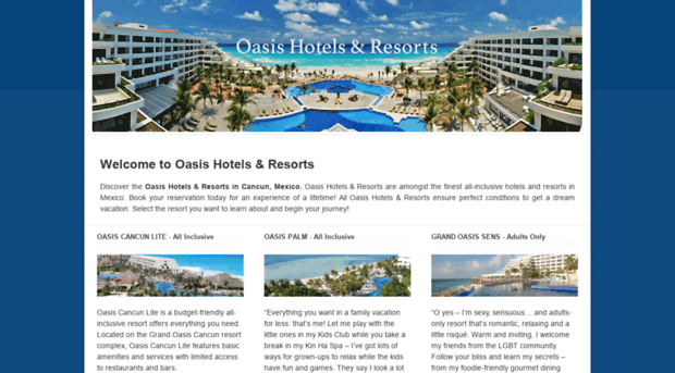 oasishotelresorts.com