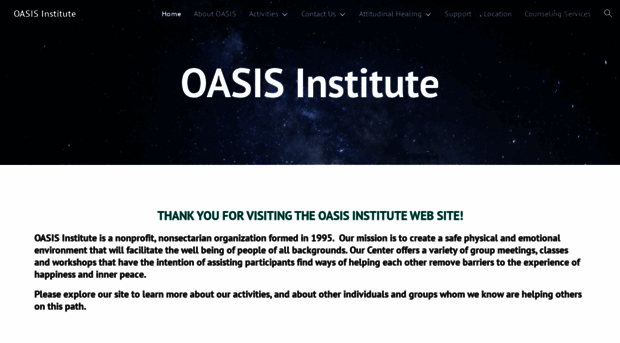 oasisinstitute.org