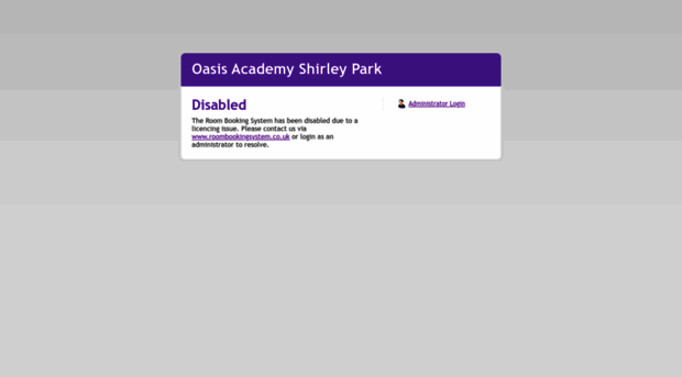 oasisshirleypark.roombookingsystem.co.uk