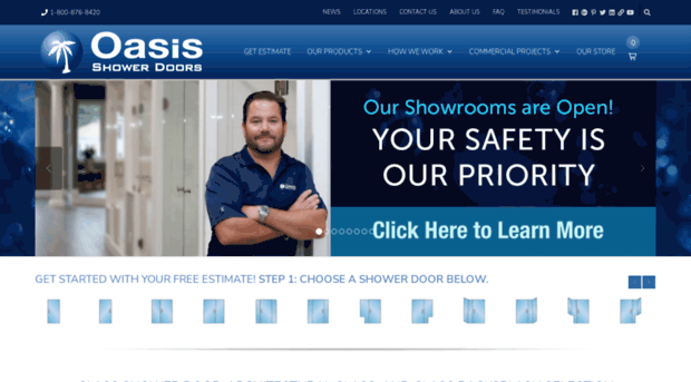 oasisshowerdoors.com