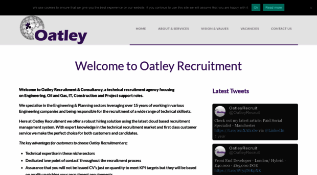 oatleyrecruitment.com