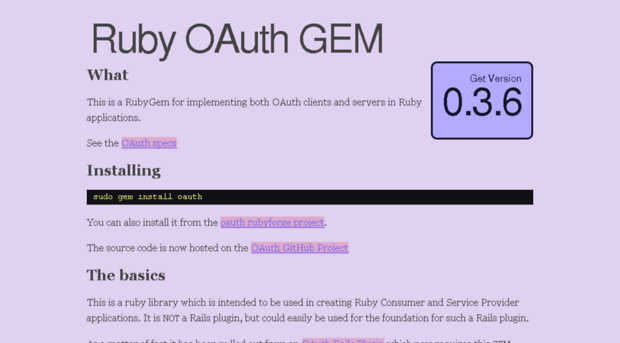 oauth.rubyforge.org