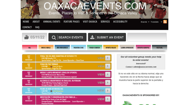 oaxacaevents.com