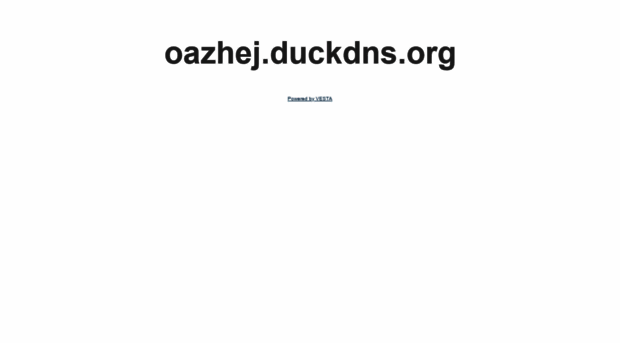 oazhej.duckdns.org