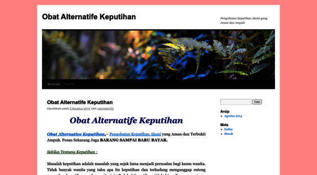 obatalternatifekeputihan.wordpress.com