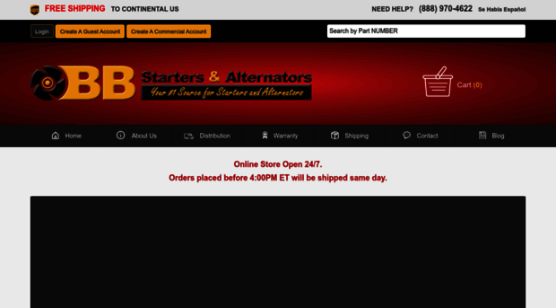 obbstartersandalternators.com