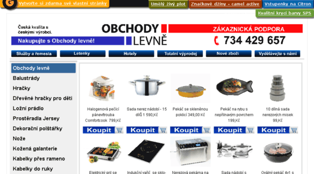 obchodylevne.cz