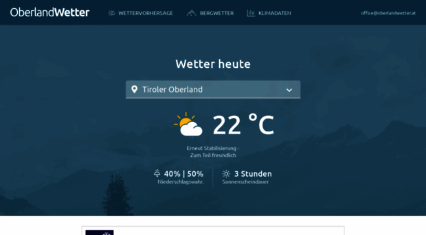 oberlandwetter.at