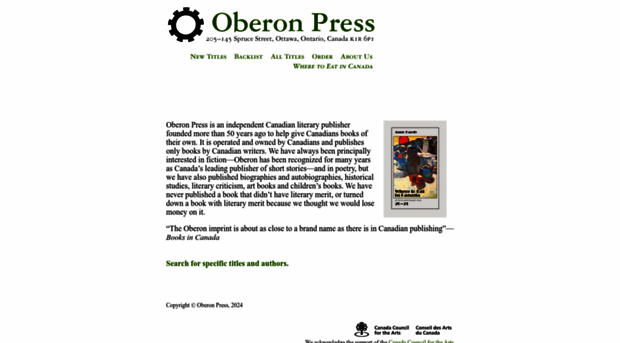 oberonpress.ca