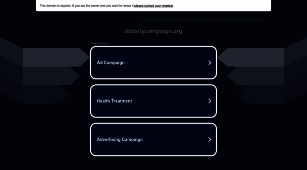 obesitycampaign.org