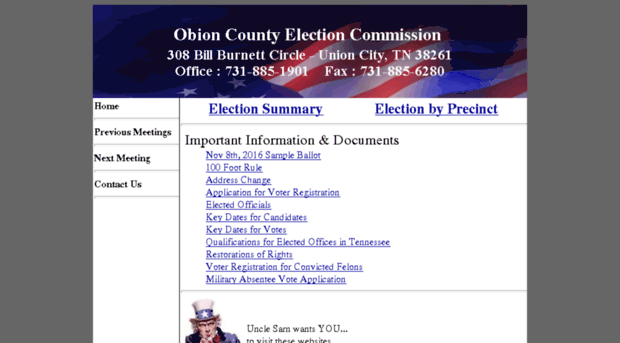 obioncountyelection.com