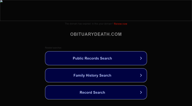 obituarydeath.com