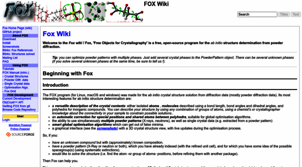 objcryst.sourceforge.net