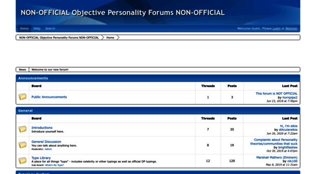 objectivepersonality.boards.net