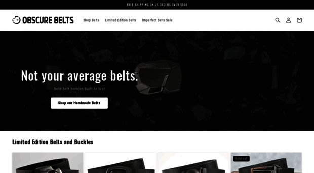 obscurebelts.com