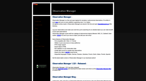 observation.sourceforge.net