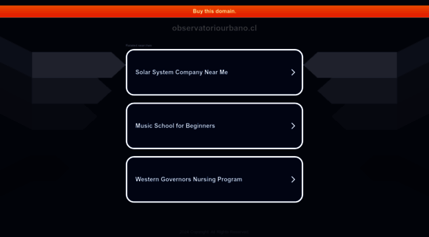 observatoriourbano.cl