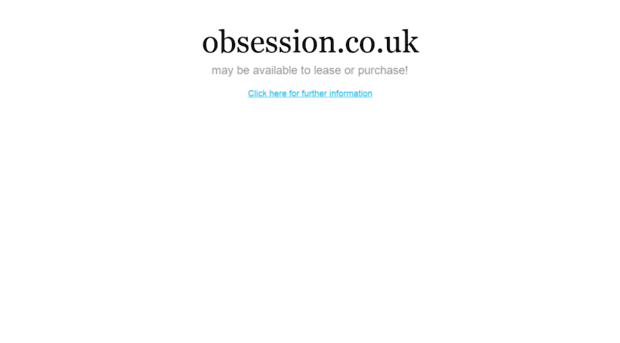 obsession.co.uk