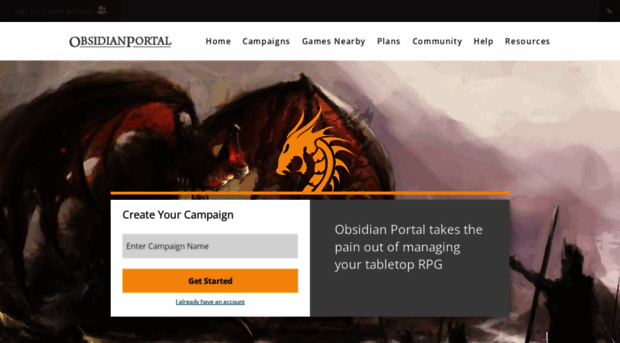 obsidianportal.com