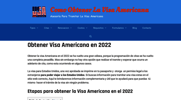 obtenervisaamericana.com