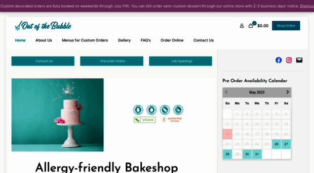 obubblebakery.com