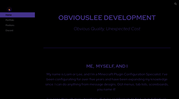 obviouslee.dev