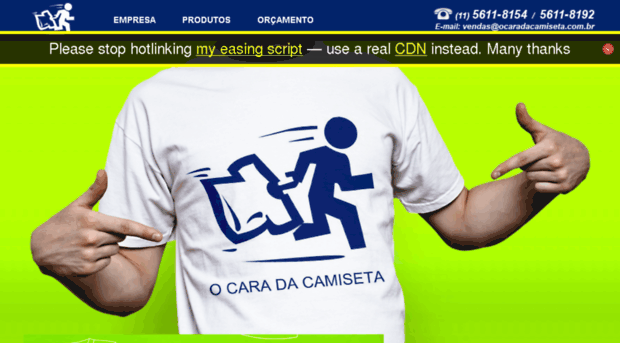 ocaradacamiseta.com.br