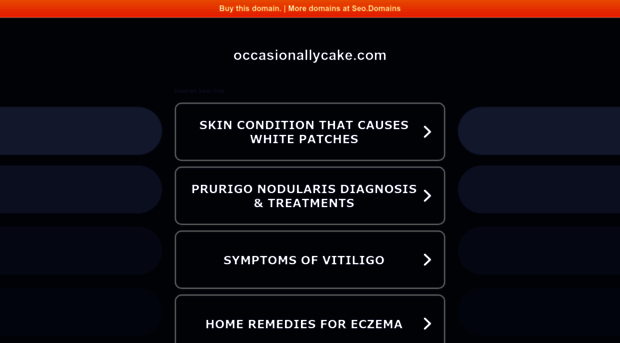 occasionallycake.com