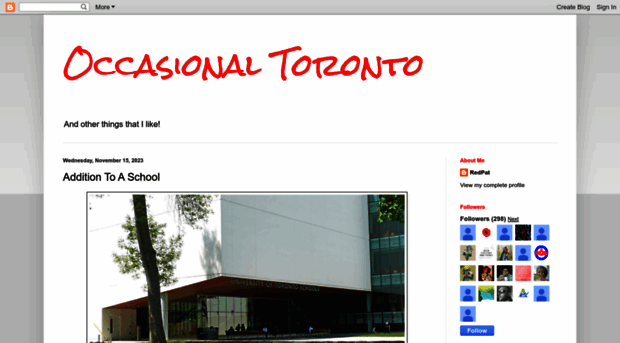 occasionaltoronto.blogspot.com