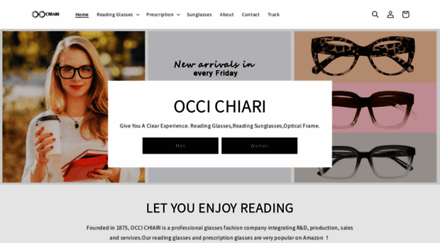 occichiarieyewear.com